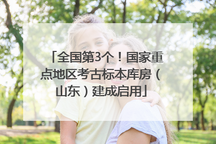 全国第3个！国家重点地区考古标本库房（山东）建成启用